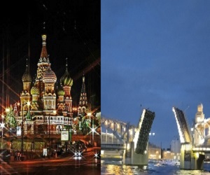 Экскурсионные туры в Москву и СПб